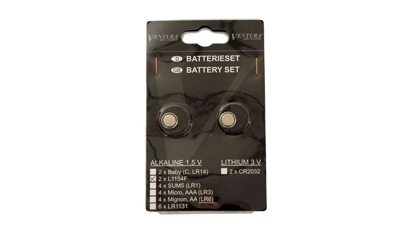 Ventura Batterie LR44 Alkaline