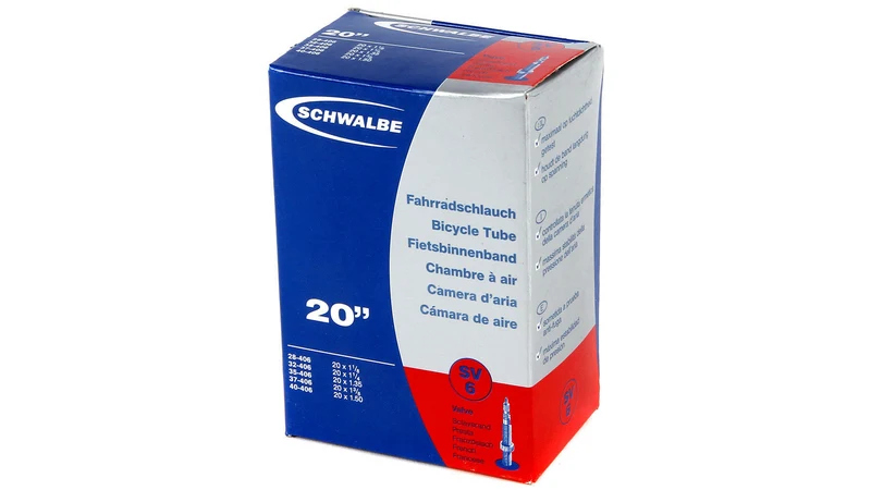 SCHWALBE Schlauch SV 6, 20 Zoll
