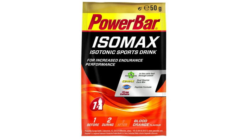 PowerBar Isomax Single Serve 50g.