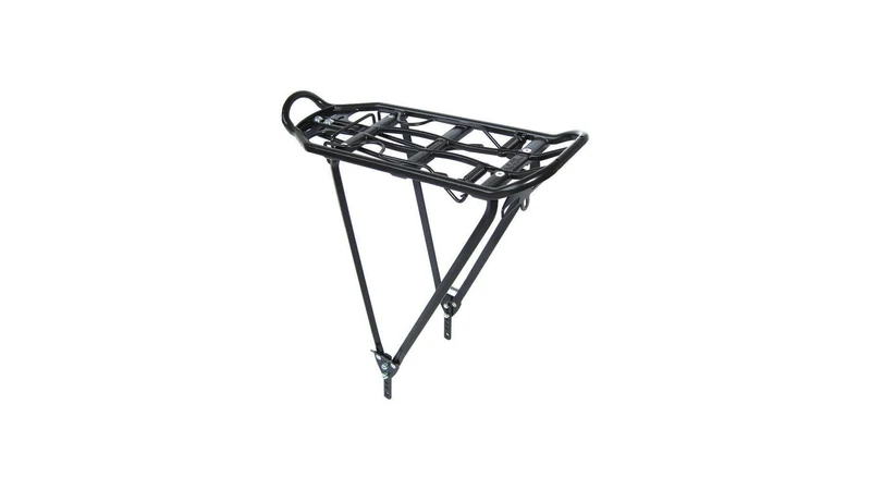 Gepäckträger Alu schwarz 24-28 Zoll
