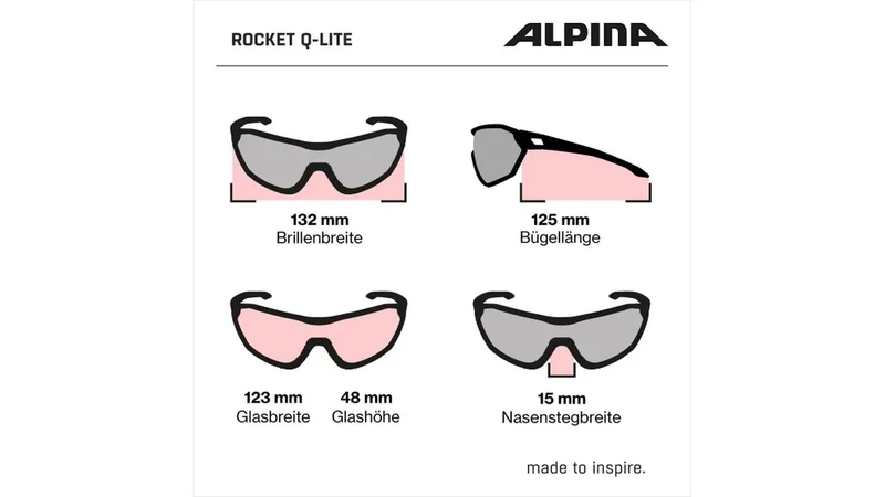 Alpina Rocket Q-lite Fahrradbrille