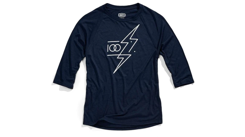 100% Helgi 3/4 Sleeve Tech Tee