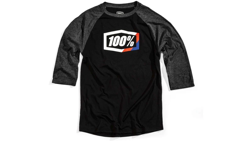 100% Stripes 3/4 Tech tee